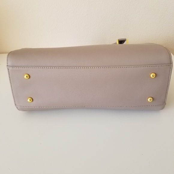 NWT Leather Satchel & Clutch Crossbody Bag - Picture 7 of 8